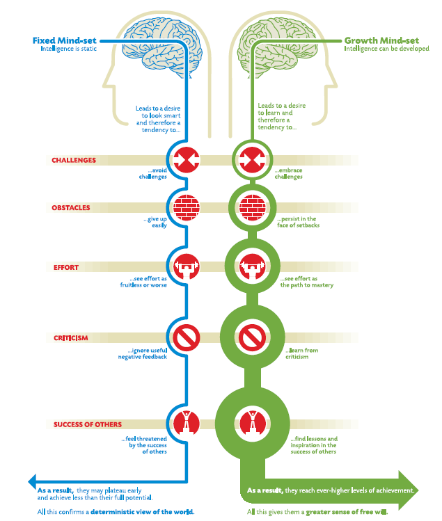 Growth mindset, Intelligence can be developed