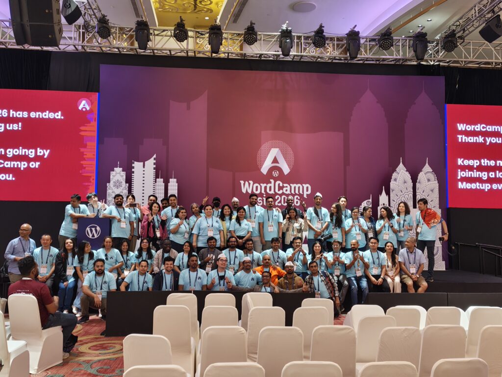 Wordcamp Asia 2026 Organisers