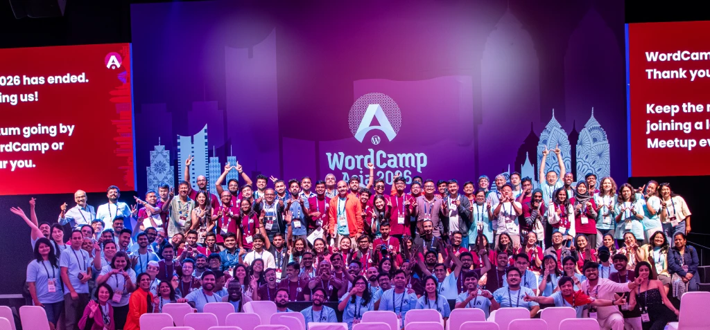 WordCamp Asia 2026 Organisers and Volunteers Team photo